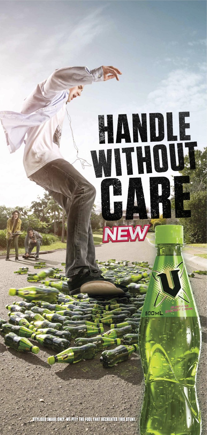 V Energy Drink - Print - Kick Flips and Wingtips